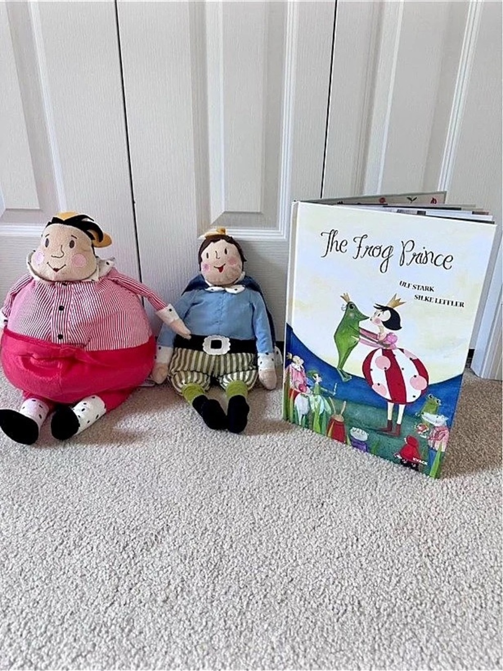 IKEA The Frog Prince Soft Toy and Book Set